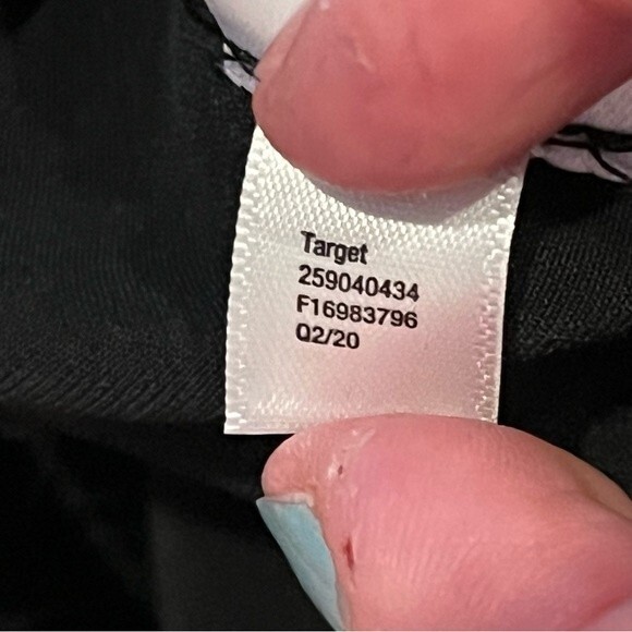 NWT Prologue Black Satin Mid-Rise Straight Leg Size Small - Picture 8 of 8